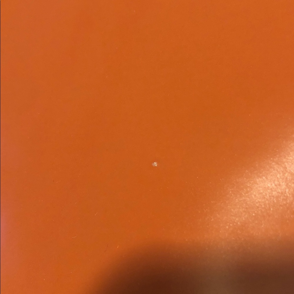 Rae Dunn HAPPY CAMPER Tent Shaped Birdhouse Orange - Picture 10 of 10